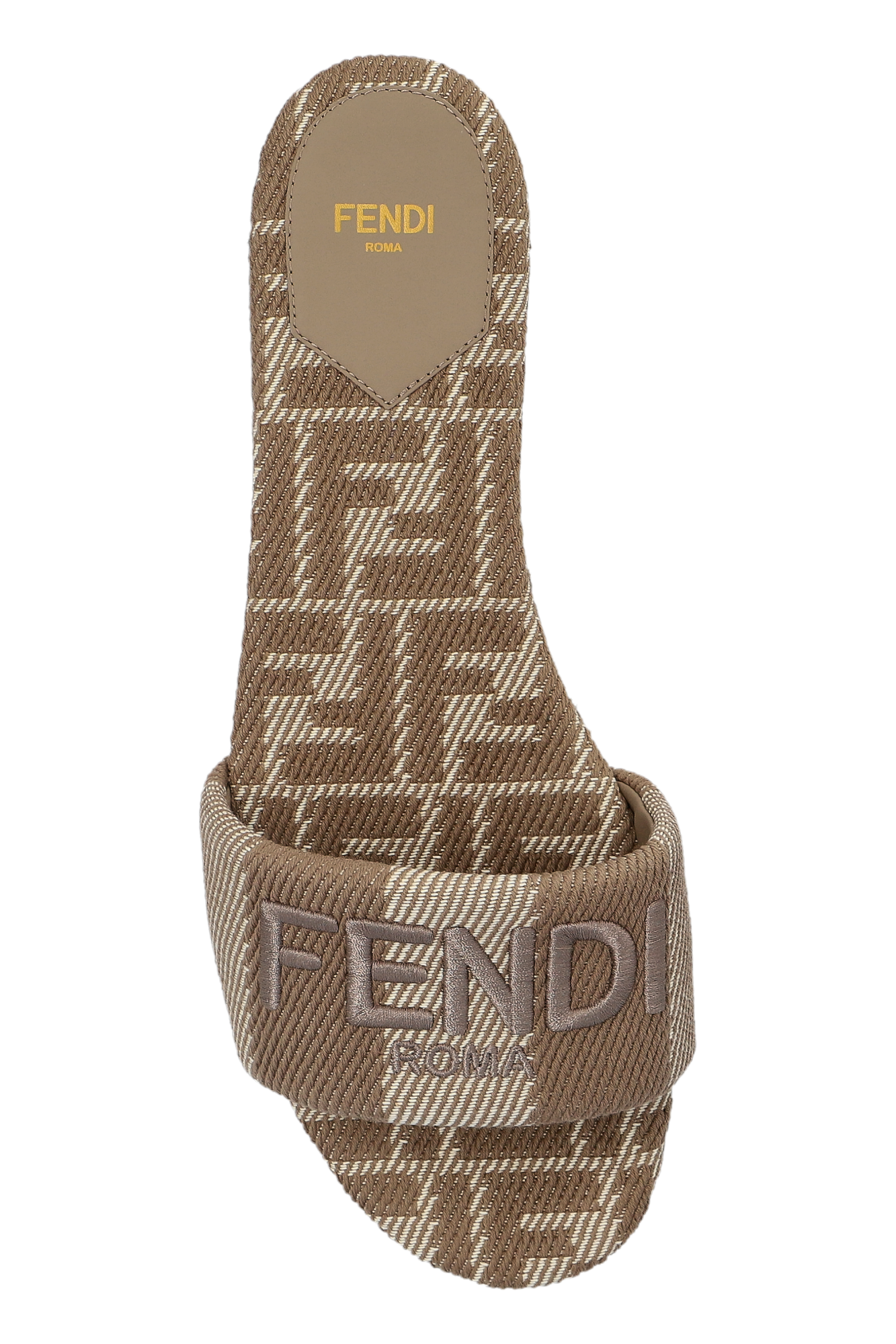 サンダル・ミュール FENDI SS25 'Fendi Sunshine' slides (8R8092ASB5 F1STE) Fendi Sunshine Fabric Light blue | Fendi